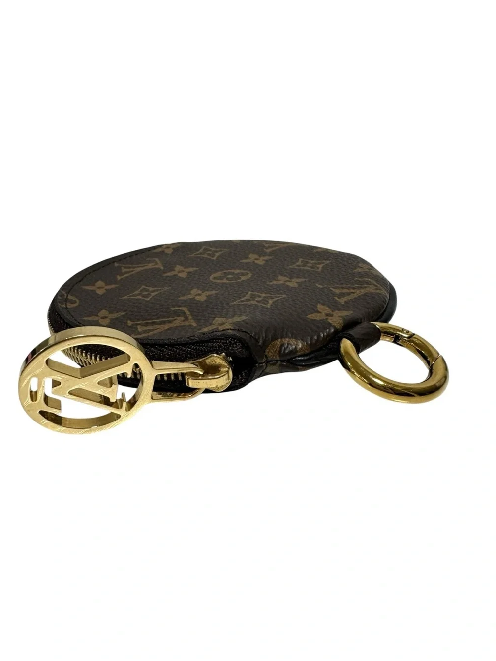 Louis Vuitton Monogram Multi Pochette Accessories Round Coin Purse